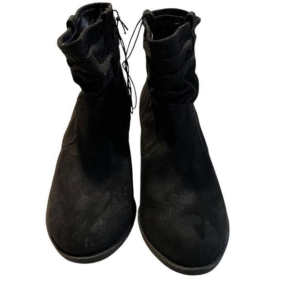 Arizona Jean Co. Faux Suede Slouch Ankle Booties Women's Size 9.5 NWOT Casual - Picture 4 of 8